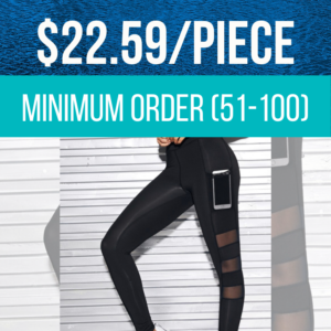 Leggings w/ pockets (51-100) Pieces