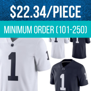 Football Jerseys (101-250) Pieces