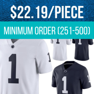 Football Jerseys (251-500) Pieces