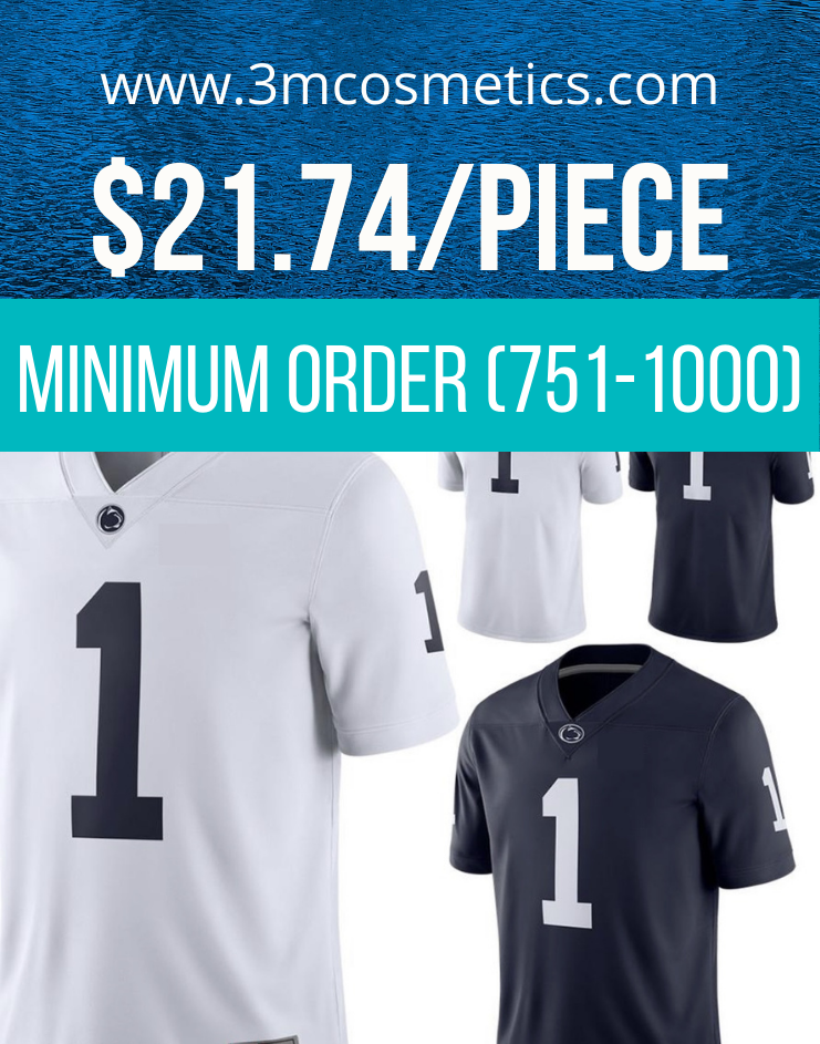 Football Jerseys (751-1000) Pieces